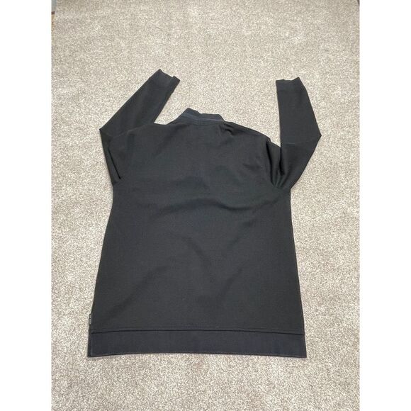 Ted baker quarter zip pullover sweater Mens sz 5 black long sleeve sweater - Picture 5 of 12